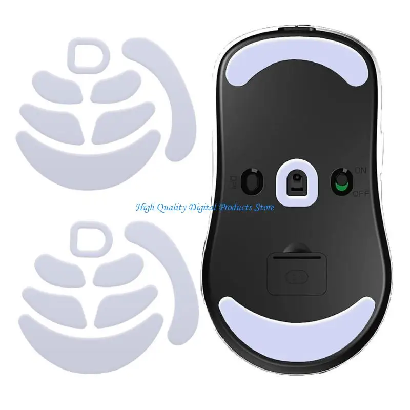 

U2JE 2SETS округлые изогнутые края мыши для мыши для мыши для мыши для игр Ninjutso