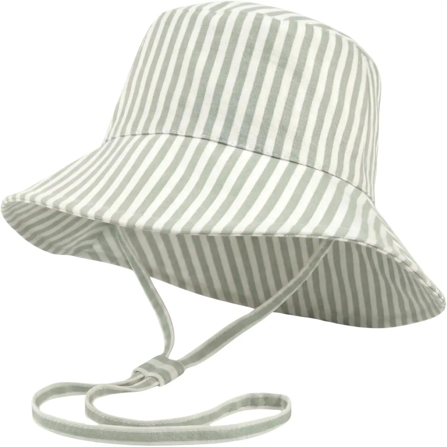 Beautiful Baby Sun Hat 0-6 Months - Adjustable Toddler Hat with UPF 50+ Sun Protection - Cute Kids Bucket Hat Beach