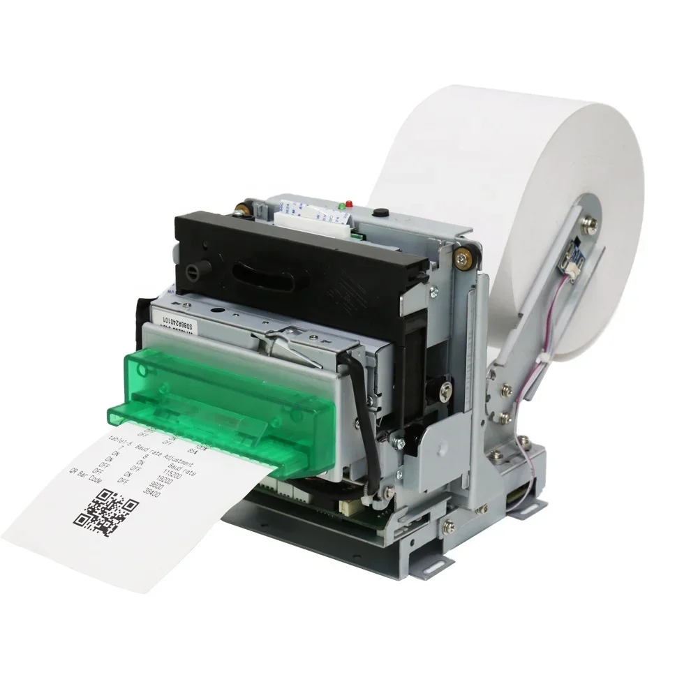 2026 76mm Dot Matrix Printer Impact Receipt Printer With Auto Cutter Recharge Machinestickets Printing For Restaurant Kitchen