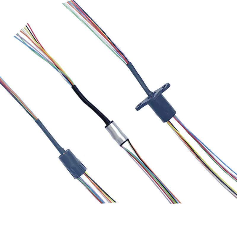 

1PCS Dia 5mm 6mm 7mm 8mm Micro Mini Conductive Slipring 220V 1A Rotation Collector Ring Joint Rotor/Stator Plastic Connector