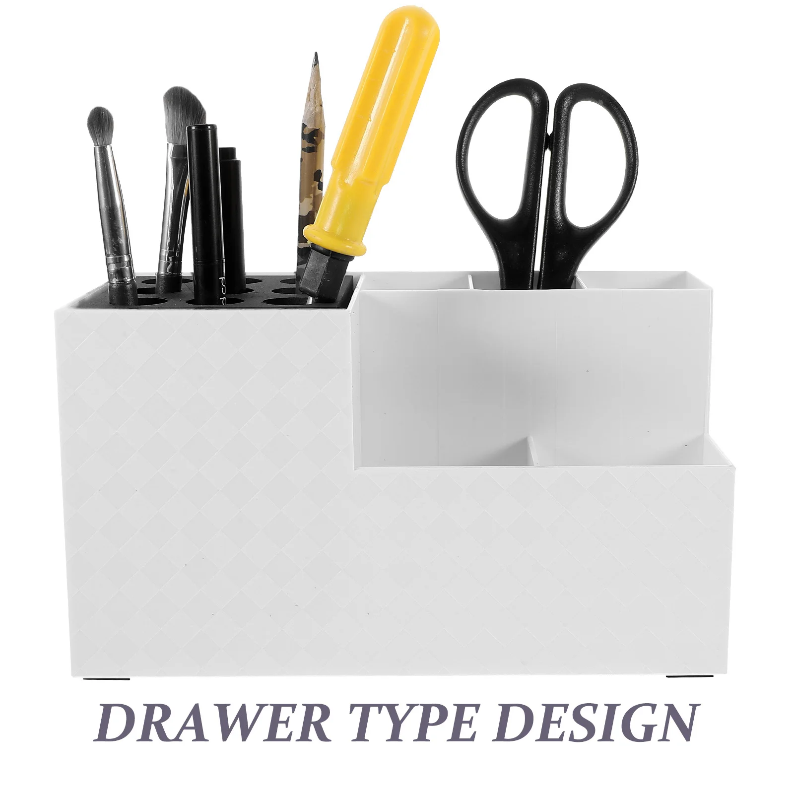 

Hairdressing Tool Organizer Large Capacity Barber Tools Scissors Combs Salon Desktop Shear Case Hair Tool Organizer