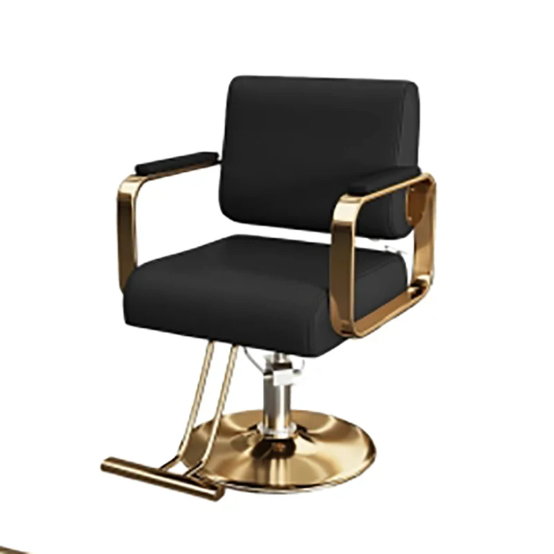 

Classic Versatile Barber Chairs Equipment Ergonomic Salon Chairs Accessories Professional Hairdressing Armchairs Salon Furniture