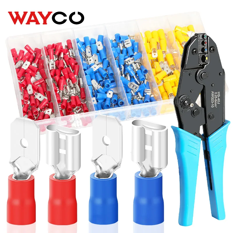 260PCS 6.3Mm Spade …