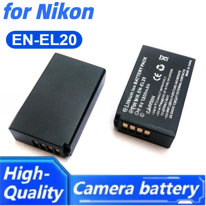 

EN-EL20 EN-EL20a Battery&Dual Charger for Nikon Coolpix P950,P1000,DL24-500,Coolpix A,1 AW1,1 J1,1 J2,1 J3,1 S1,1 V3 Camera