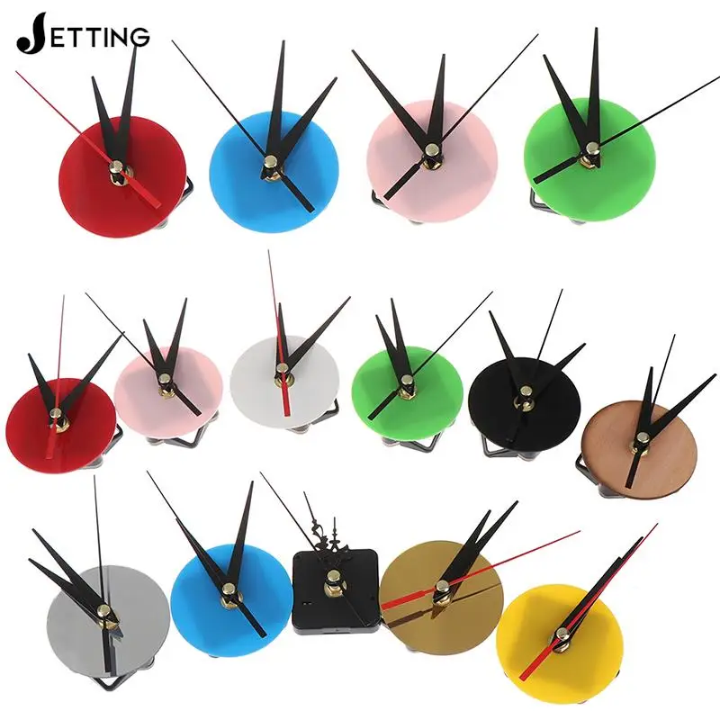 1PC DIY Silent Quartz Watch Round Wall Clock Movement Mechanism Parts Repair Replacement Need Tools Home Decor