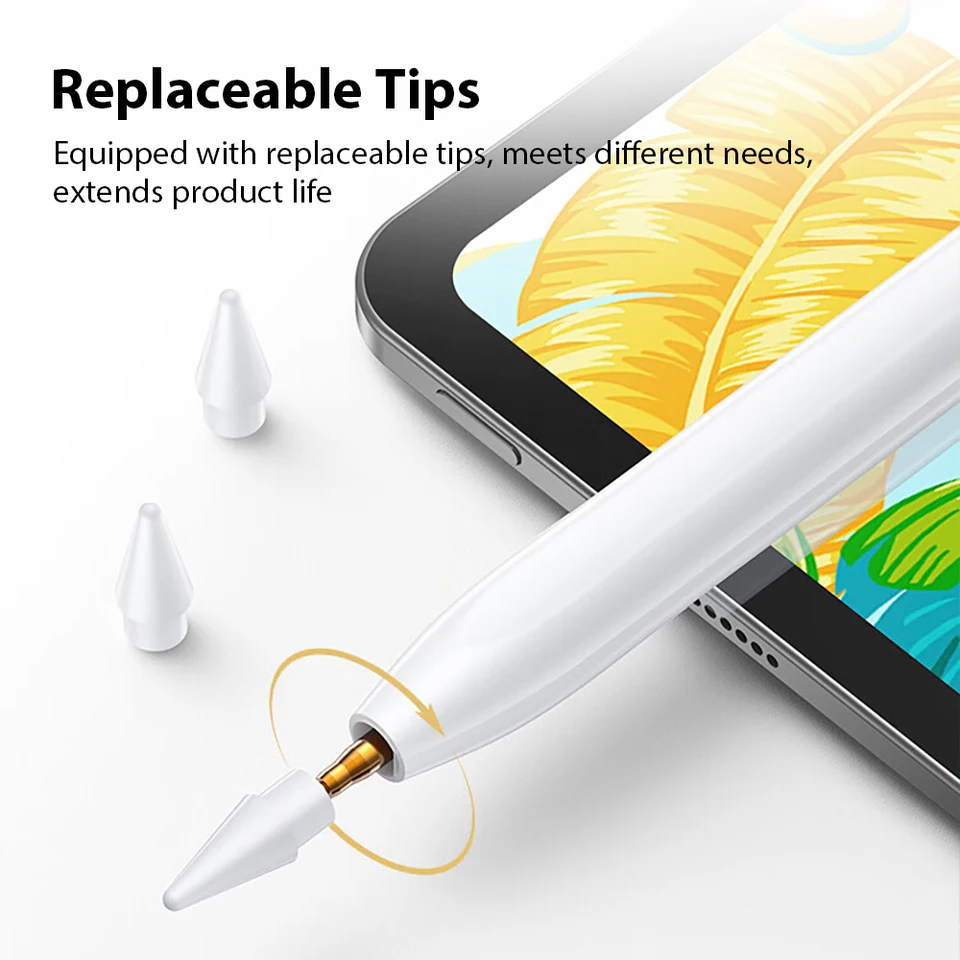 For Apple Pencil For iPad Air 11 M4 M3 M2 5 4 A16 Pro 13 11th M5
