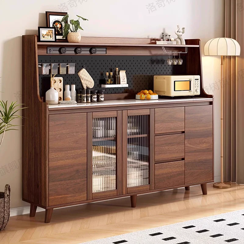 

Kitchen Wine Cabinets Luxury Wood Pantry Sideboards Display Organizer Living Room Cabinets Mobile Gabinete Trendy Furniture