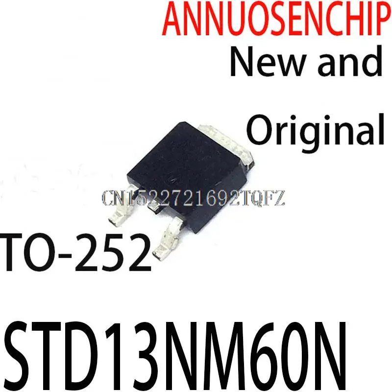 4PCS/LOT New and Original 13NM60  13N60 MOS TO-252 STD13NM60N