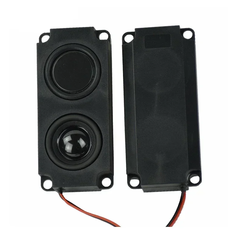 2*10W Full Range Speaker 2.0 Audio DIY Home HiFi System Theater Portable Loudspeaker Subwoofer Race Track Speakers TV AUX Pair