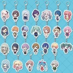 PJSK Project Sekai Colorful Stage All character SD Cute Kawaii Acrylic Keychain Keyring Strap Figure Hanging Accessories