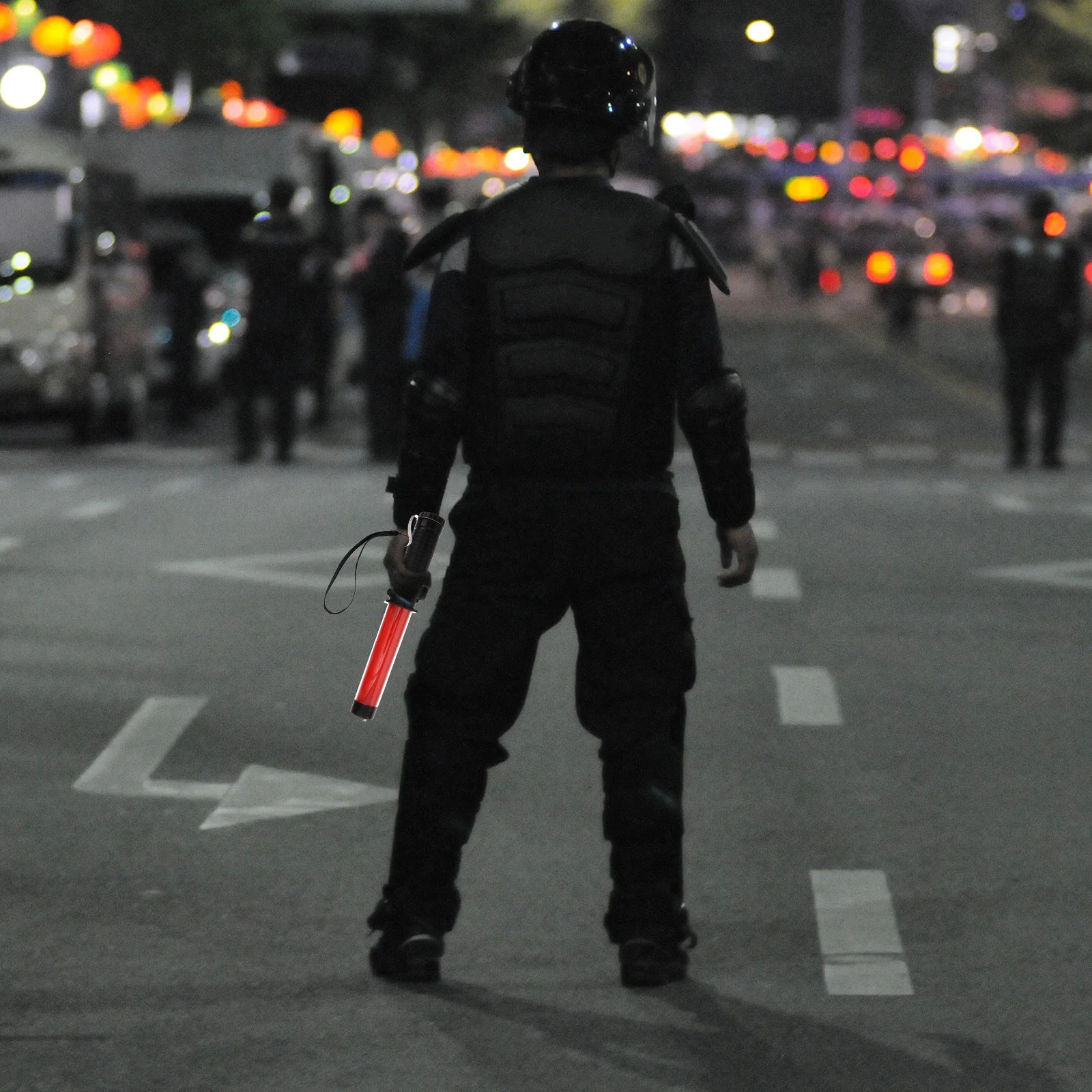 7 قطع 7 قطع منارة المرور للتخييم في حالات الطوارئ على جانب الطريق، صفارة السلامة، ضوء LED #3