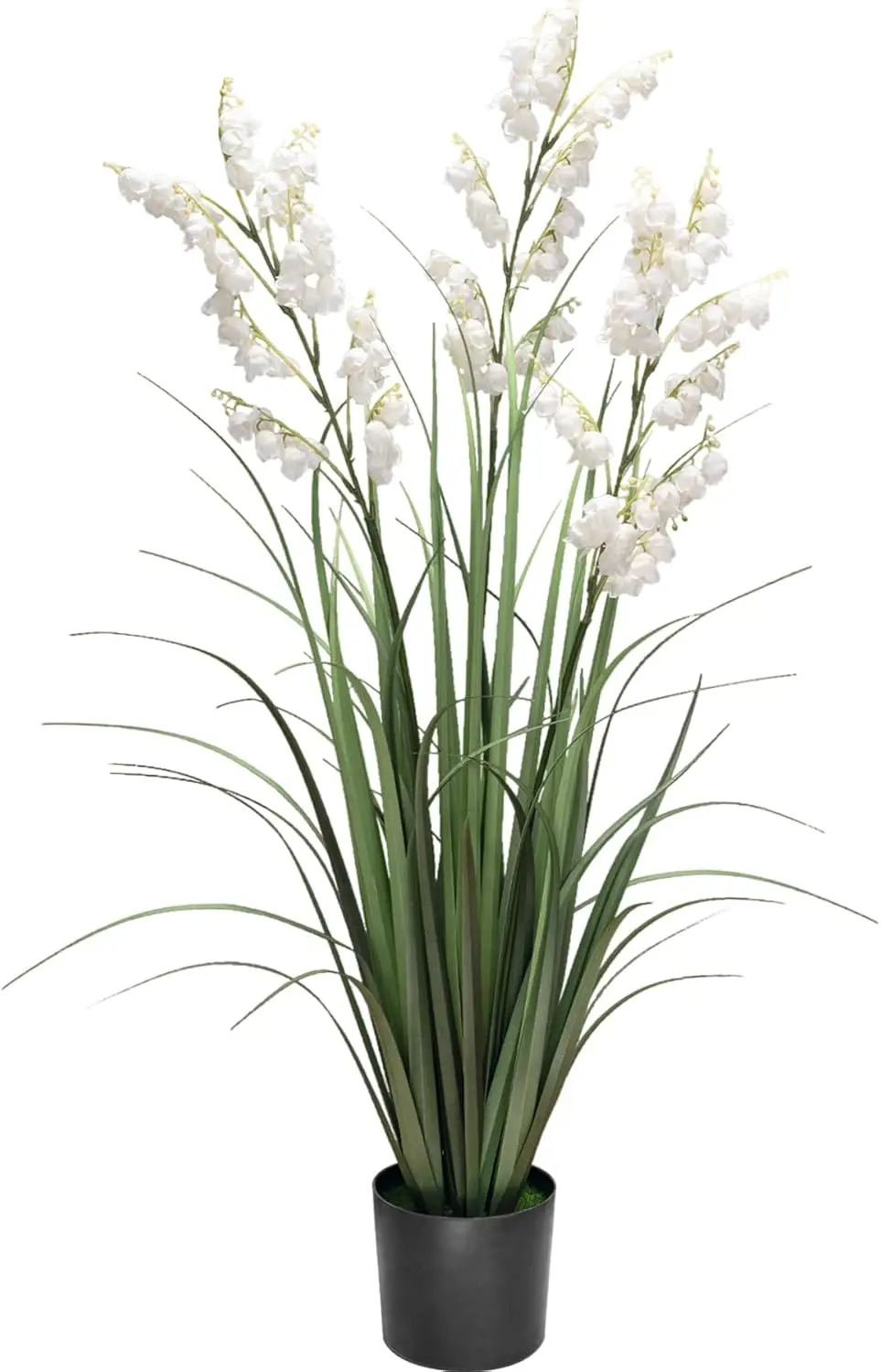 Artificial Tall Grass Plants With Pots 36“ 1 Pack Lily Of The Valley Artificial Grass Home Interior Decorating And Outdoor