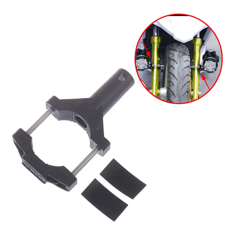 

Universal Mount Bracket For Motorcycle Bumper Modified Headlight Stand Spotlight Extension Pole Holder Extension Bracket