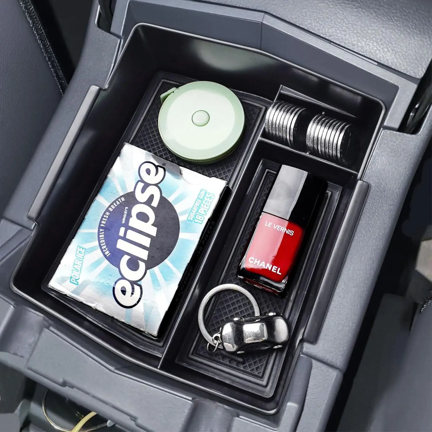 

Center Console Organizer for 2025 Subaru Forester Interior Accessories Armrest Storage Box Insert Tray Compartment Car Dividers