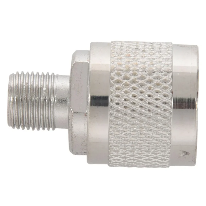 20 قطعة N نوع ذكر التوصيل إلى F أنثى RF موصل محول محوري للهوائي اللاسلكي ، فضي