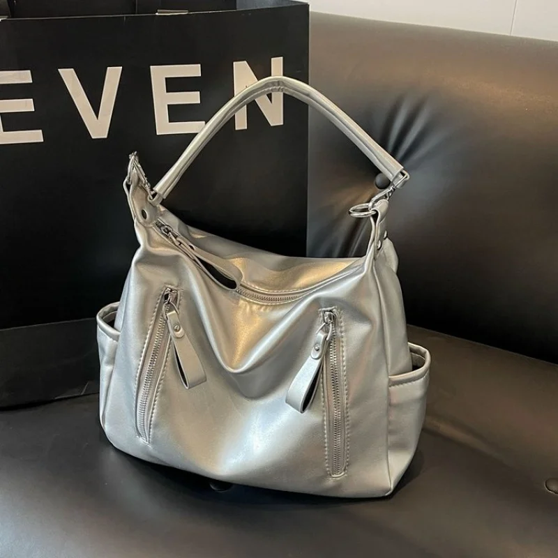 

Women's Hand Bags Crafted From Microfiber Leather Boasting Paris Famous Vintage Neat Spacious Daily Look​