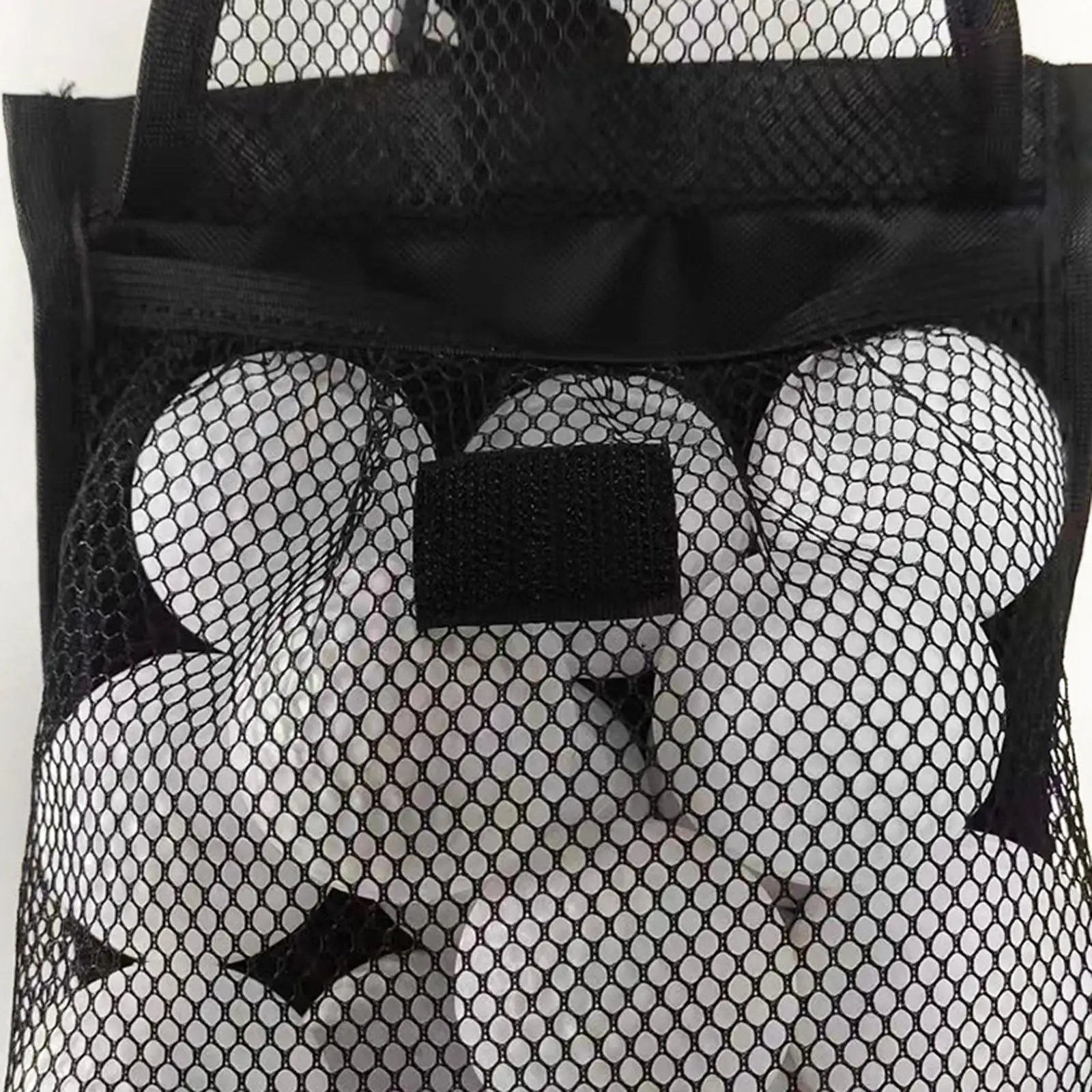 

Golf Ball Bag Ball Holder with Hook Small Golf Ball Pouch Mesh Bag Net Bag for