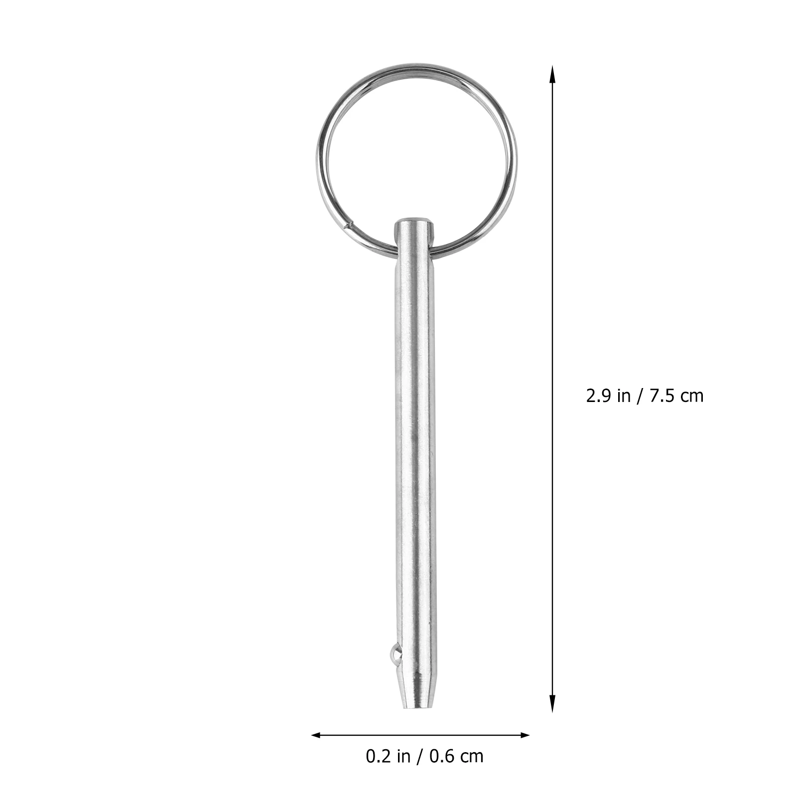 

2 pcs Stainless Steel Boat Hardware Marine Grade Corrosion Resistant Easy Carry Quick Disconnect Pull