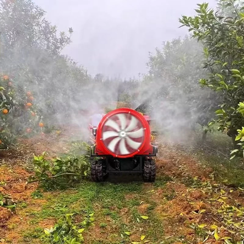 110L Crawler Type Remote Control Motor Pesticide Sprayer 6 Nozzles 12m Spray Width 5m Height  100m Control High Productivity