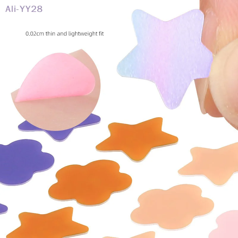 {YY28} 24/28/36 قطعة لون ستار فراشة القوس حب الشباب بقع غرواني مائي بثرة ملصق المخفي بقعة الوجه العناية بالبشرة ماكياج أداة #6