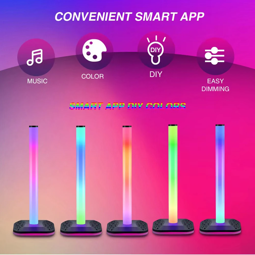 RGB Light Desktop Headphone Stand Anti Scratch Universal Earphone Holder Display Shelf PC Accessories Brightness Adjustable view 3