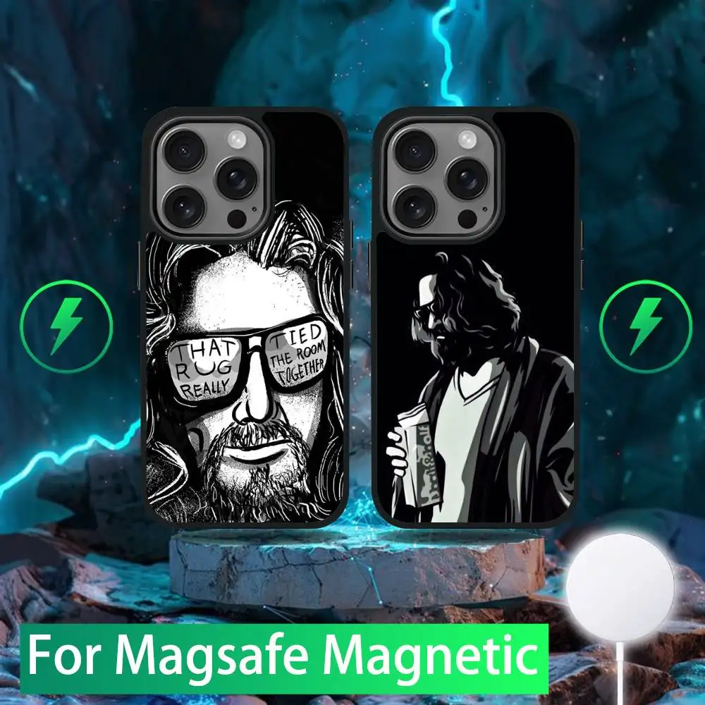 

Movie The Big Lebowski Phone Case For iPhone 16,15,14,13,12,11,Pro,Max,Plus,Mini,SE New Magsafe Magnetic Wireless Charging