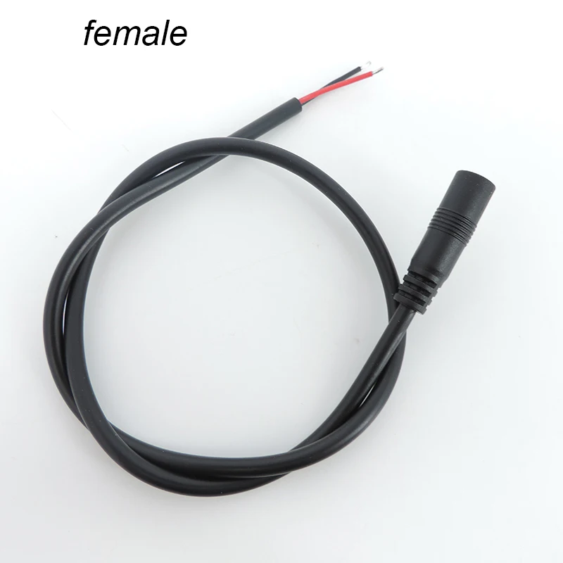 3.5x1.35mm DC cable connector DC Power Plug with extension wire DC female and Male Jack adapter A07