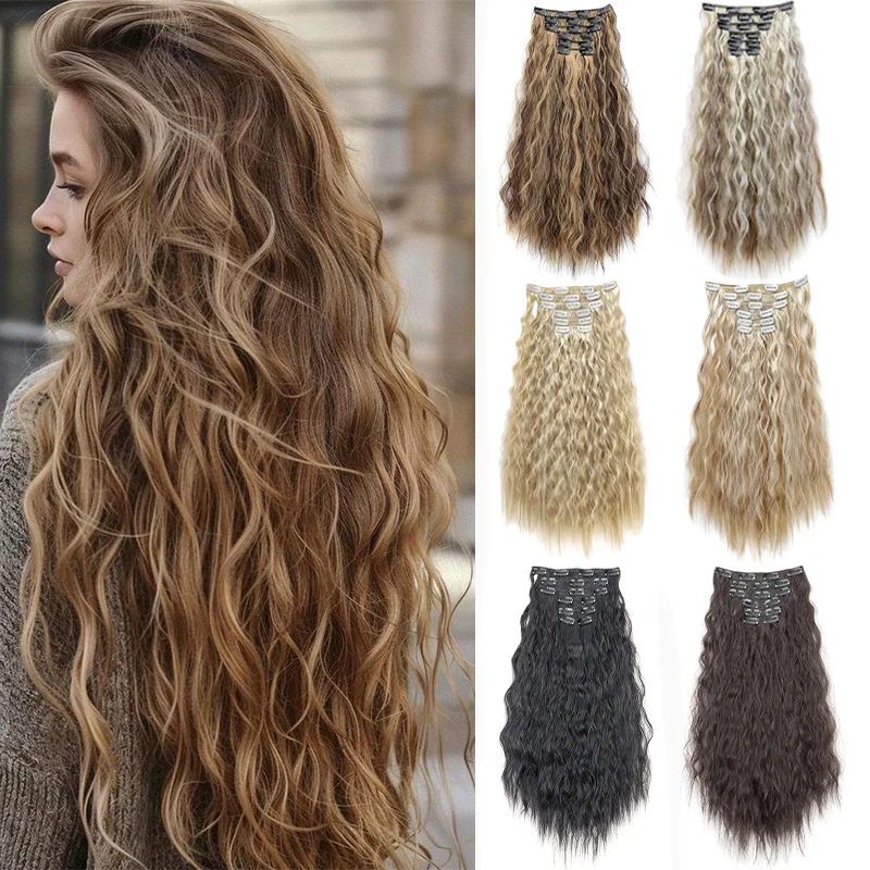 #57 Latest Clip-In Synthetic Hair Extensions Offers