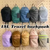 15L Travel Backpack Outdoor Hiking Camping Sports Waterproof Lightweight Double-shoulder Backpack Men's and Women's Universal