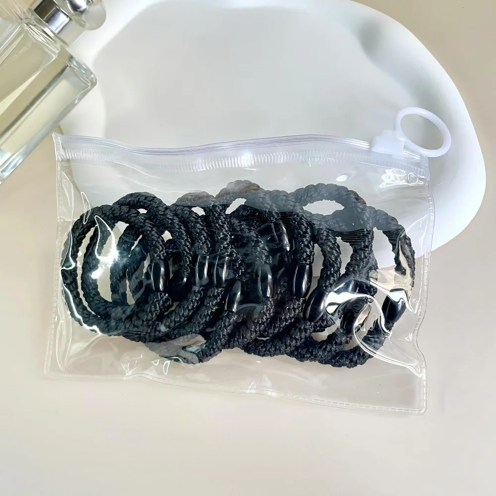 

12pcs/set Colorful Hair Rope Set Nylon High Quality Ponytail Holders Hair Ties Hair Accessories Elastic Rubber Band Performance