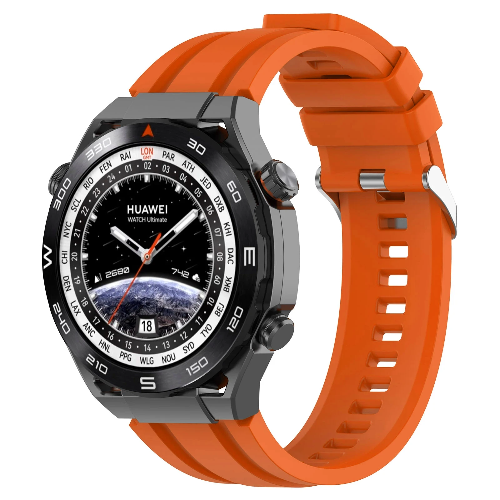 22mm Silicone strap For huawei watch gt 4/pro/Ultimate/3/2 46mm Bracelet for Samsung Galaxy Watch 46mm/watch 3 45mm/Gear S3 Band