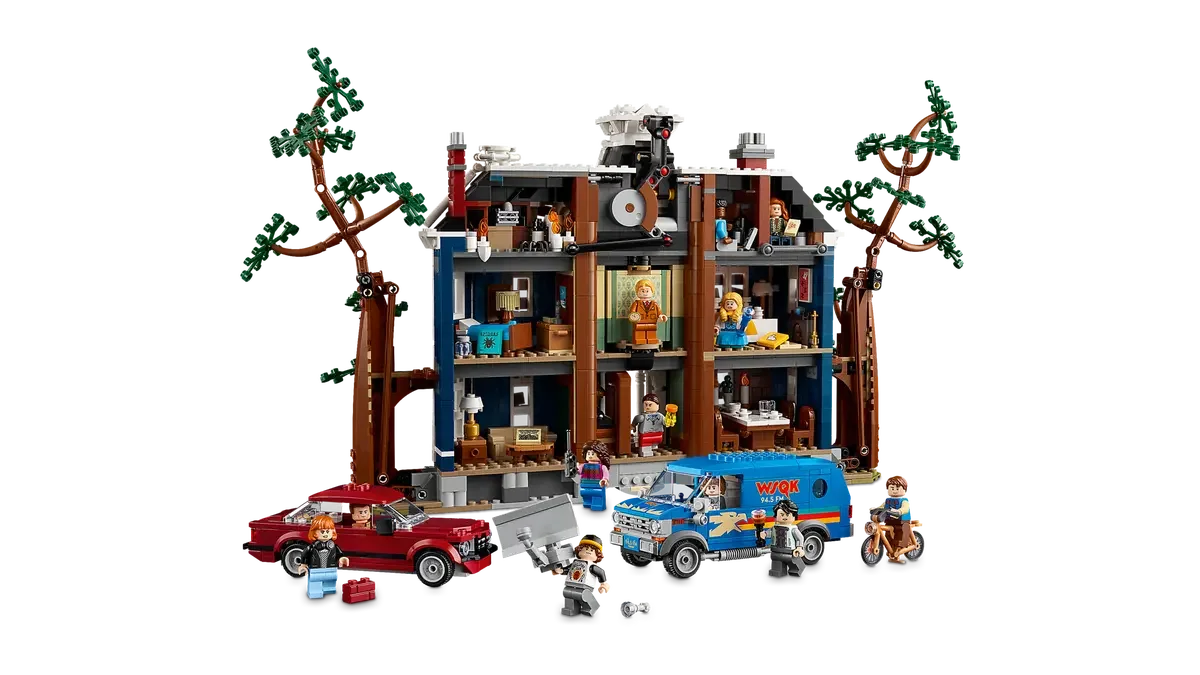 Hot Toys 2026 Nieuw in voorraad 2593 st. Stranger The Creel House Bouwstenen Blokken Set Compatibel met 11370 voor Kinderen Verjaardag Cadeaus