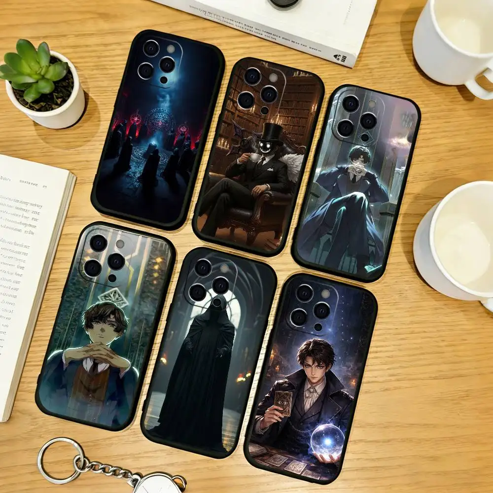 

Anime L-Lord of the Mysteries Phone Case For iPhone 17, 16,15,14,13,12,11 Plus,Pro Max, Others Soft Black Cover