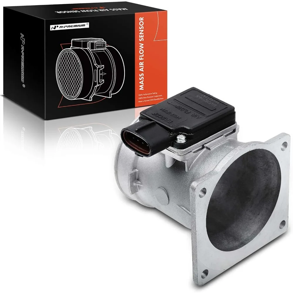 

Mass Air Flow Sensor Meter [4Pins]-6,8Cyl 3.8 4.6 5.0 5.8 Compatible with Ford Grand Marquis 92-94, Mustang 94-95, Cro