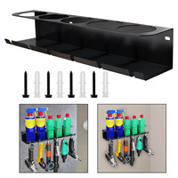 Spray Can Storage Rack Wall Mounted Spray Paint Bottle Organizer Multipurpose Power Tool Holder for Organizer Garage Workspace