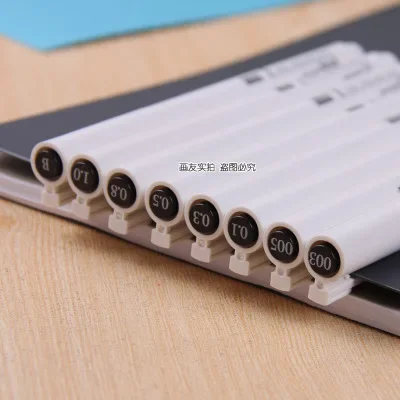 Made in Japan Marvy Hook Line Pen Sketch Pen Drawing Pen Hand Drawn Animation Limited Edition Professional