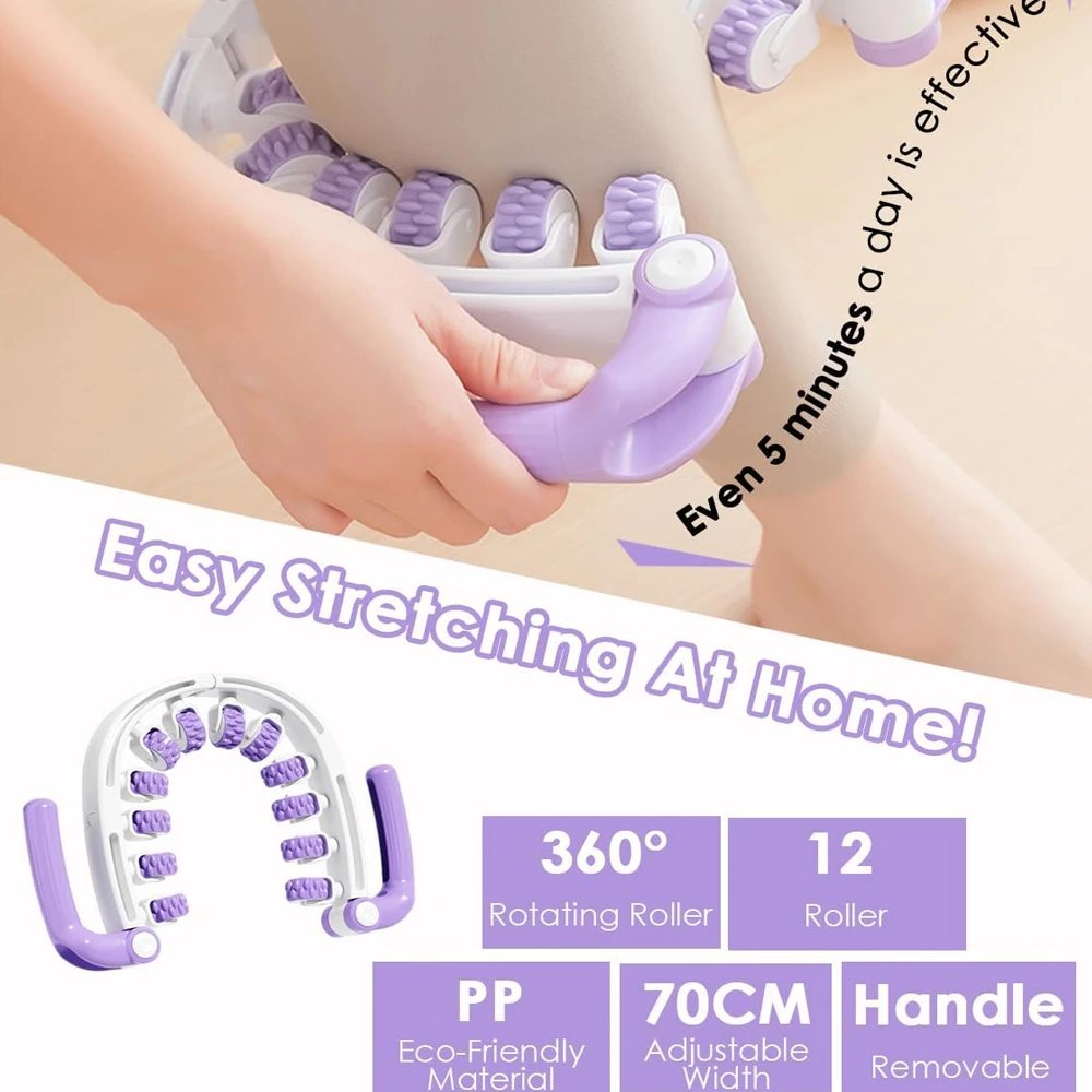 

1PCS Anti Cellulite Roller & Lymphatic Drainage Massager | Fascia Blaster for Contoured & Smoother Skin | Tool for Sore Arms