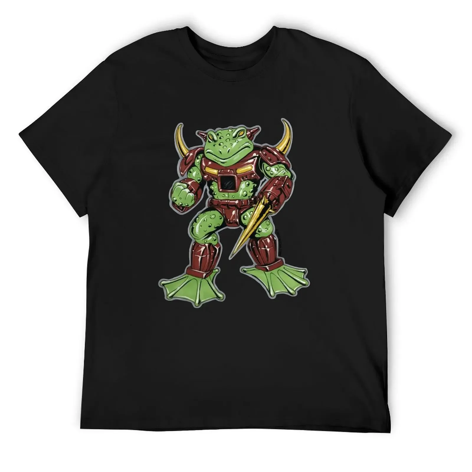 

Warrior Frog T-Shirt anime stuff topping Funny t-shirts anime shirts men