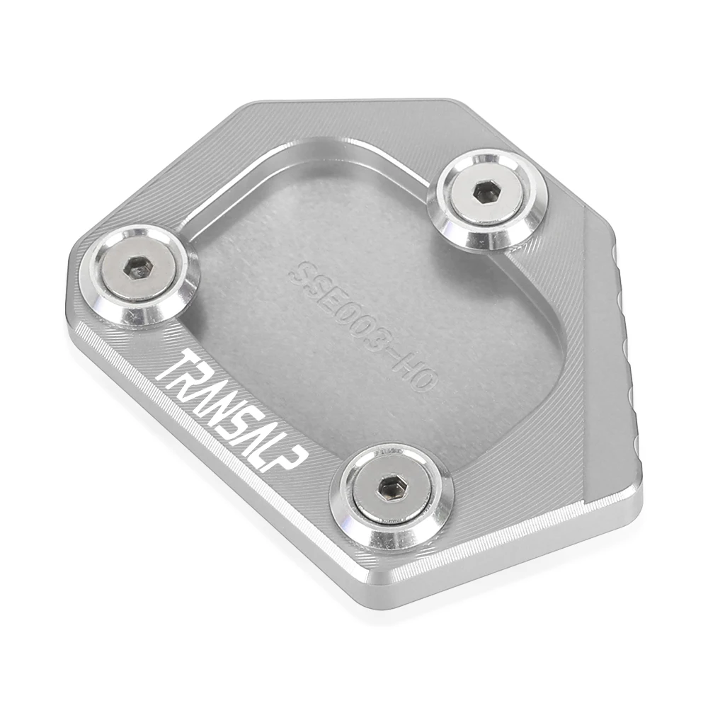 FOR HONDA XL650V XL700V XL 650 V Transalp Motorcycle XL 700 V TRANSALP Kickstand Foot Pad Side Stand Enlarge Sled Sidestand CNC