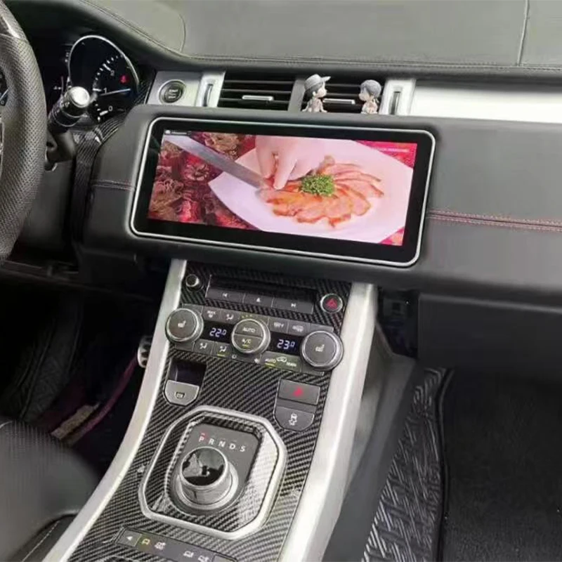 لسيارة رينج روفر 2013-2017 إيفوك تعديل داخلي للسيارة ترقية وحدة التحكم المركزية شاشة ملونة شاشة السيارة
