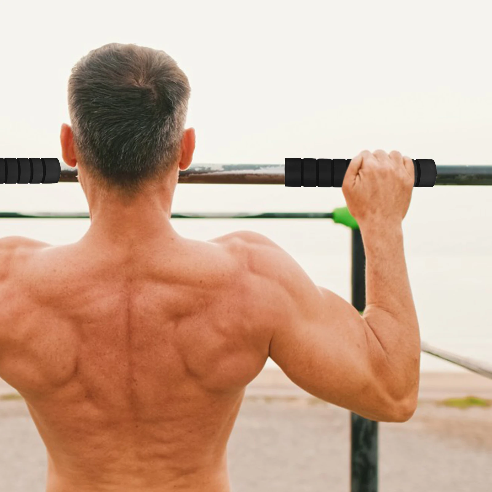 

3pcs Anti-Slip Pull-Up Sponge Sleeve Horizontal Protector Power Lifting Accessory Strength Training Equipment