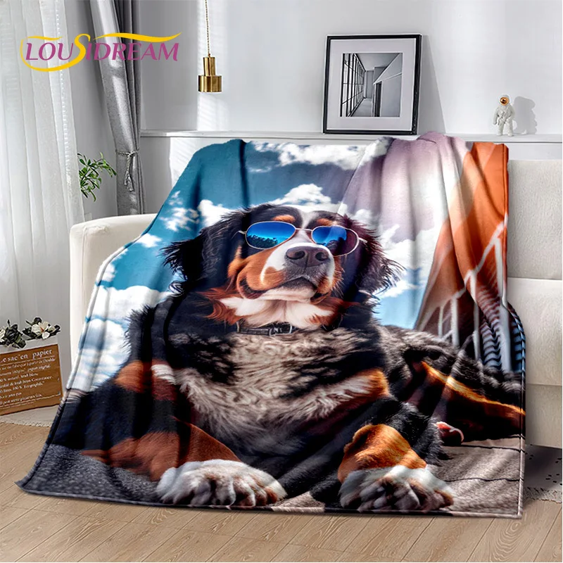 

Cute Dog Cartoon Husky, Samoye, Chihuahua, Koki Pomeranian Blanket,Soft Throw Blanket for Home Bedroom Sofa Cover Blanket Kids