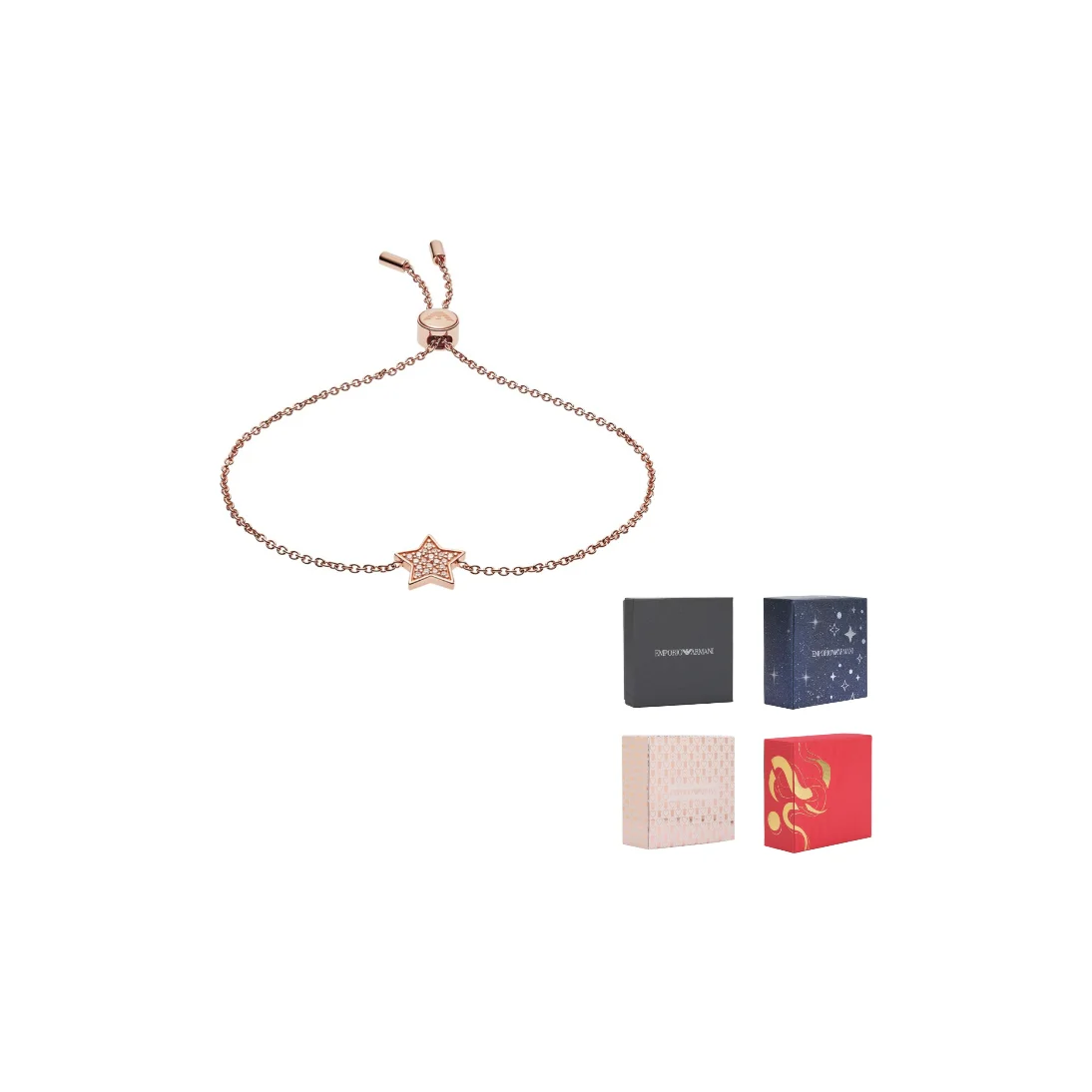EMPORIO ARMANI Pulseras de Plata de Ley 925 para Mujer EG3370221