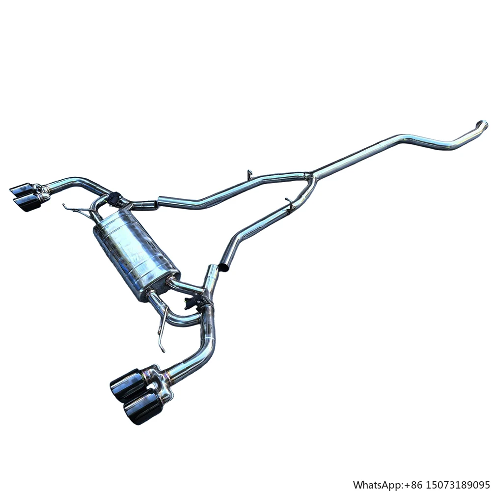 

Stainless Steel Exhaust System for X5 G05 M50i and X6 G06 N63 4.4T Valved Catback with Remote Control