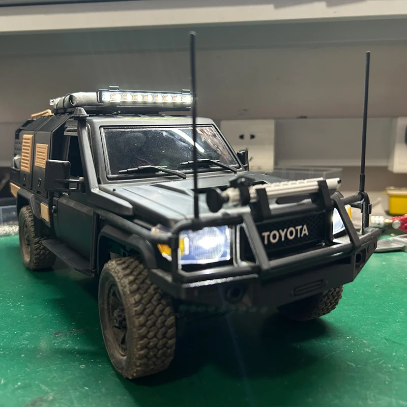 RC Mn82s Remote Control Car Roof Spotlight 3D Printing Upgrade Modified Appearance Parts Upgrade Accessories Model Toy