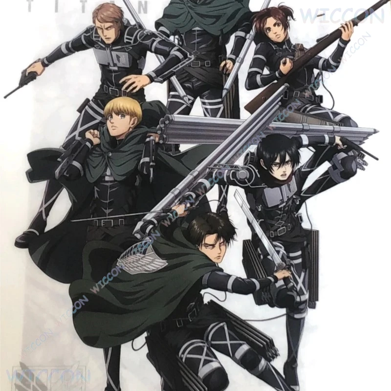 Atta ckTian Final Season Part 4 Cosplay Costume Full Set Official Anime Accurate Outfit with Jacket Boots  Halloween Convention