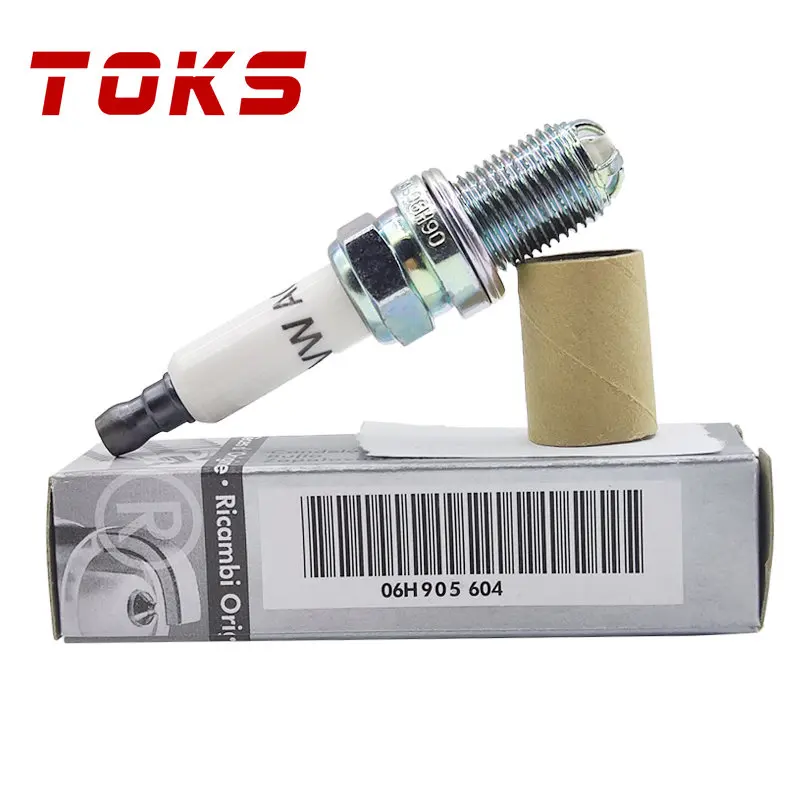 4pcs 06H905604 BKR8EQUA  Spark Plugs For Audi A3 A4 A5 A6 Q3 Q5 TT R8 Volkswagen Eos Passat GTI Tiguan Seat car candle