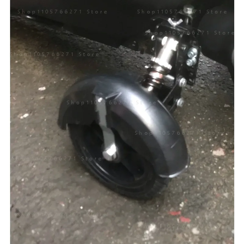 Foldable Electric Bicycle Training Auxiliary Wheels  Anti Slip Anti Fall Balance Stabilizer Wheels for New Rider Beginners