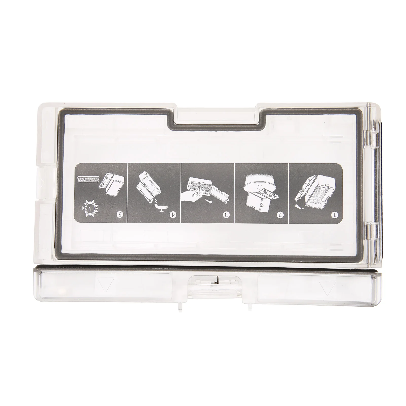 Dust Collection Box Replacement Accessories Wear Resistant Easy Installation Sweeper Dust Box  for Floor Cleaning Robot