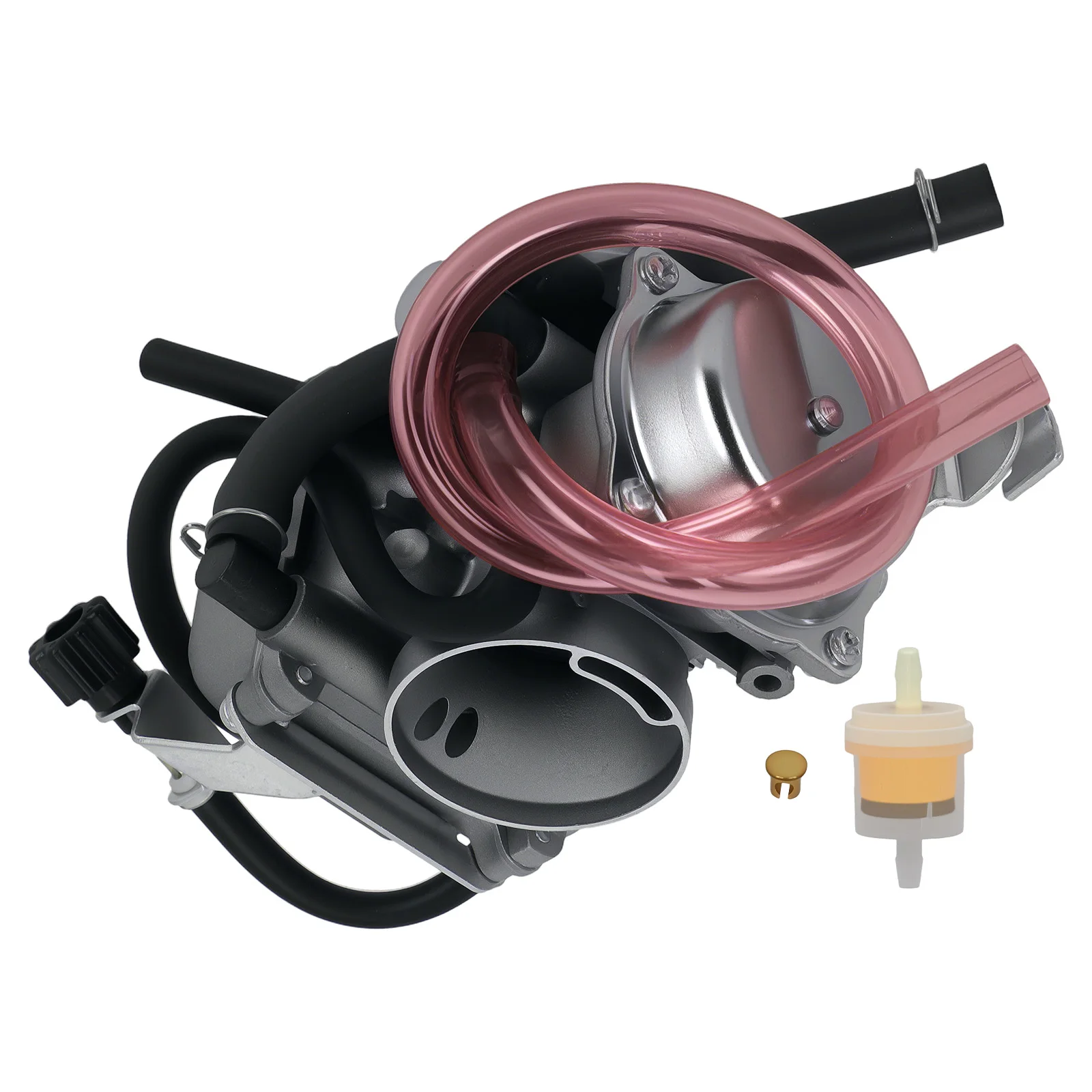 Carby-Vergaserbaugruppe für Kawasaki Bayou 300 KLF300 1986–2005 4x4. Für Kawasaki Bayou KLF 300 1986–2005 – Detail 1